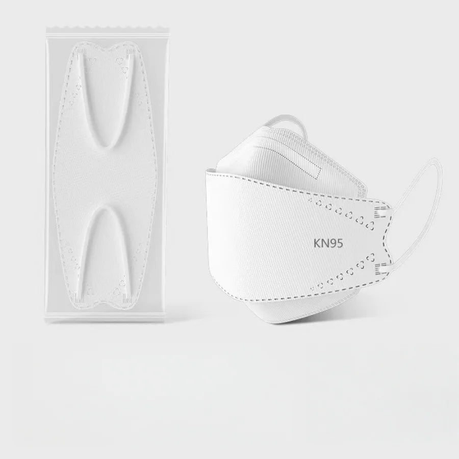 New fashionable disposable 3D stereoscopic KN95 mask with high appearance quality, 4-layer protective type, adult size, KF94 mas
