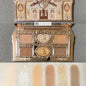 Blushimmer Flower Knows Sweetie Bear Eyeshadow Palette with 6 matte and shimmer eye shadow colors displayed in an open palette.