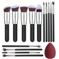 Professiona 14PCS Makeup Brushes Set  Soft Fluffy Foundation Blush Powder Eyeshadow Kabuki Blending Female Cosmetics Beauty Tool