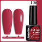 Blushimmer Faandin 7ml red gel nail polish bottle with high saturation, quick-drying UV lamp, alcohol-free, full color, home use