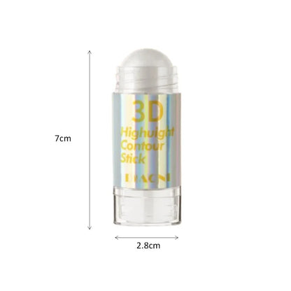 Blushimmer 3D face highlighter stick in six colors, with contour and shimmer cream makeup for highlighting and concealing.