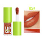 Lip Gloss Waterproof Long-term Moisturizing Non-stick Cup Non-fading Liquid Green Packaging Lip Gloss Cosmetics