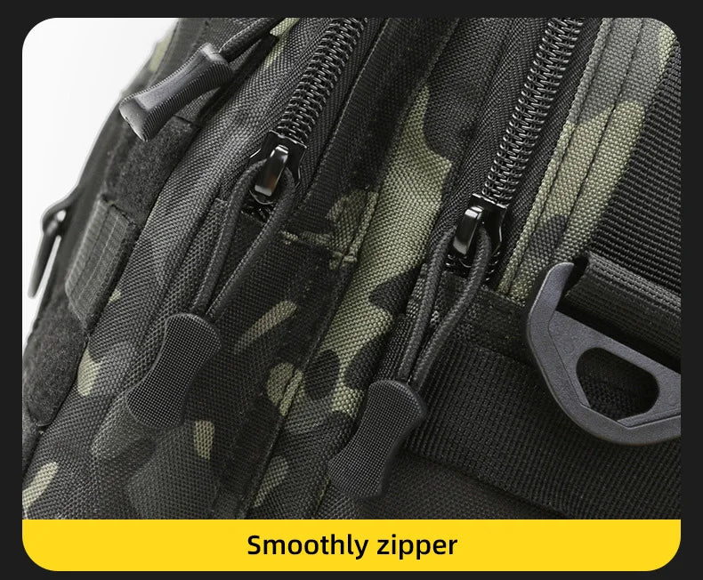 Trekking Tactical Handbags Shoulder Bag Camping for Man Hiking Travel Climbing Fishing Sling Crossbody Outdoor Weekend Molle Bag