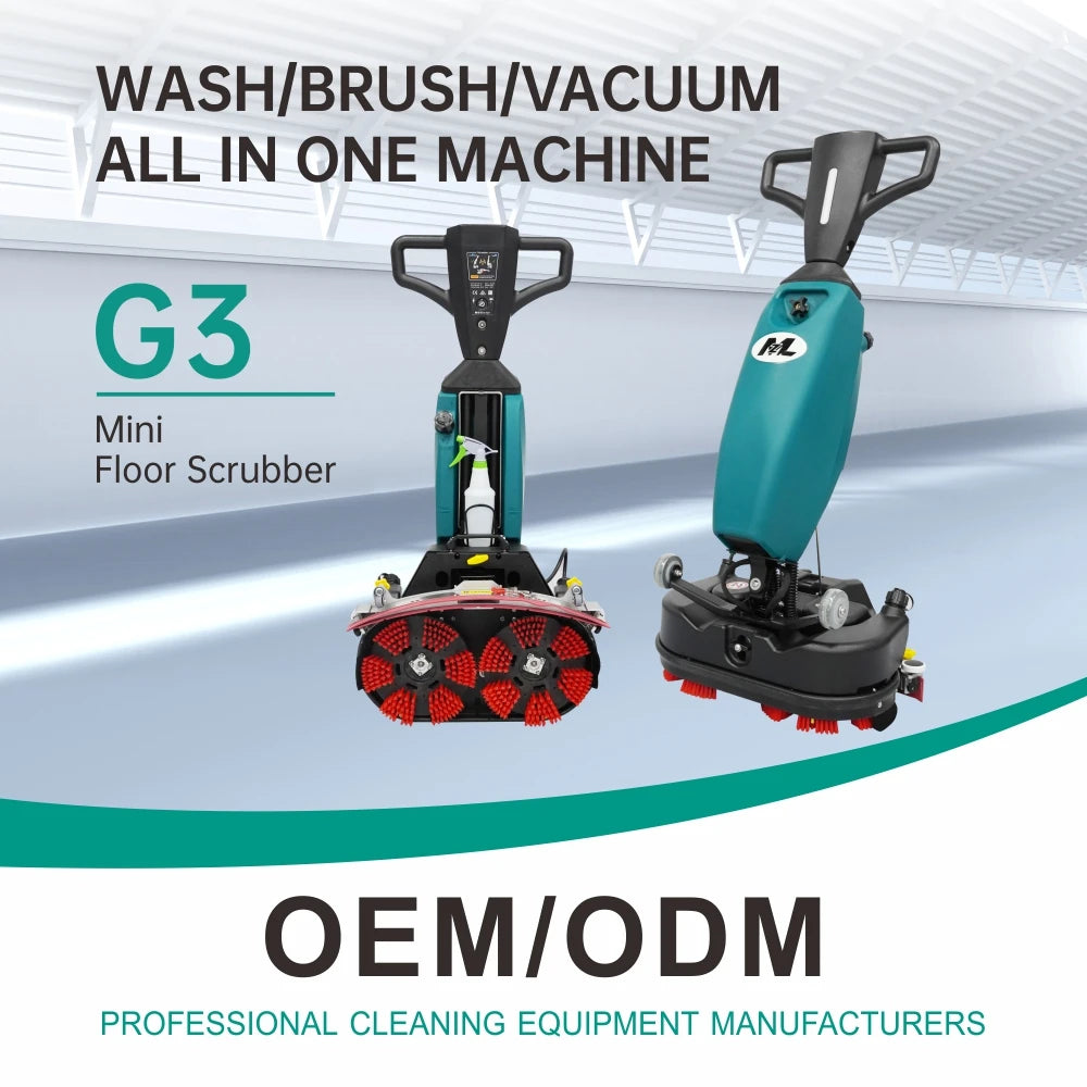 Floor Scrubber Dryer Commercial Marble Tile Concrete Floor Cleaning Machine