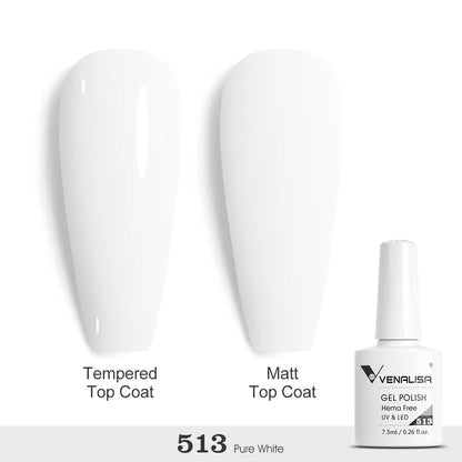 Bright neon pink gel nail polish by Blushimmer, featuring UV and LED soak-off fluorescence for vibrant summer nail art.