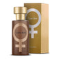 Blushimmer men's pheromone perfume bottle with elegant design, showcasing a lasting, natural, fresh fragrance for attraction and charm.