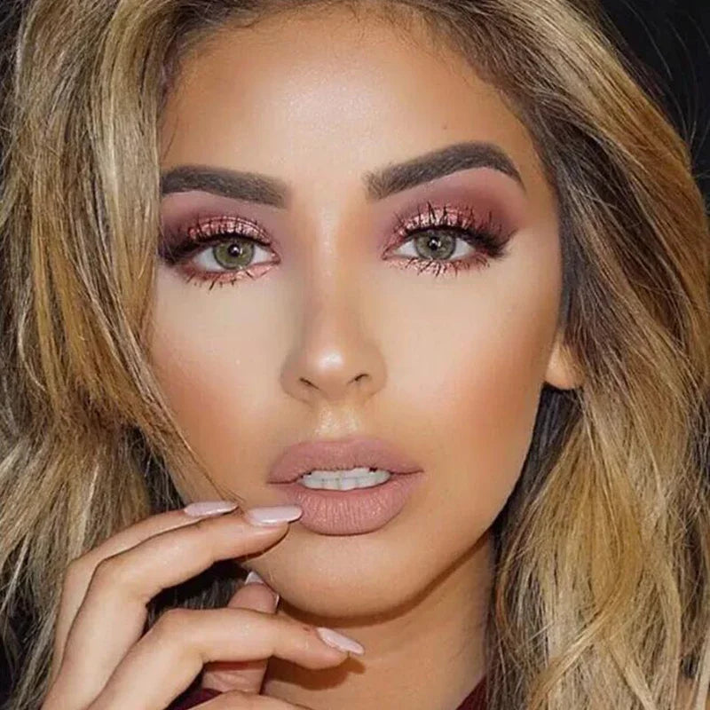 Blushimmer Flower Knows Chocolate Wonder-Shop highlighter contour face palette with bronzer and illuminator for women makeup.