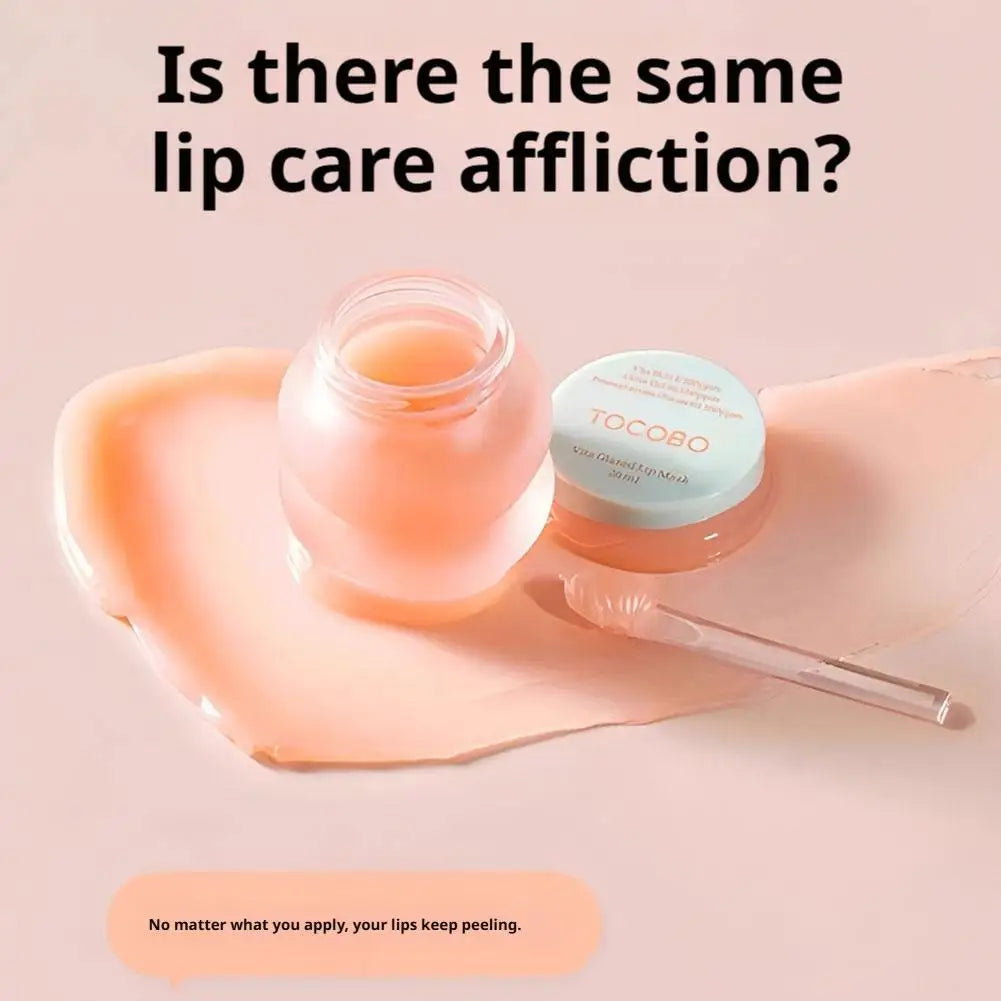 Blushimmer Gentle Lip Scrub and Mask with vitamin C, lemon scent, sugar exfoliator, moisturizing treatment for dry lips in 20ml jar
