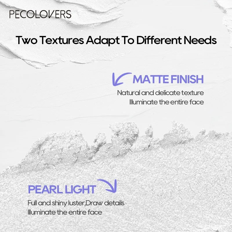 Blushimmer brightening highlighter pen with waterproof, smooth matte pearly glitter finish, white silver eyeliner and eyeshadow stick.