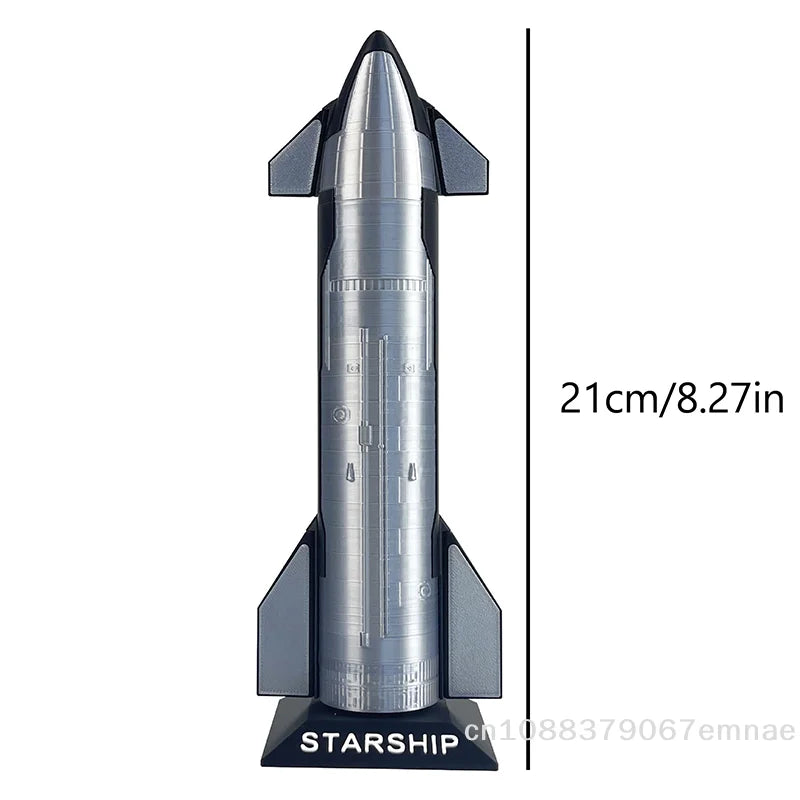 【xxx】Premium Starship Model Space X Starship Model Space Vehicle Desk Decoration Collectible Model Toys Kids Gifts[ZYS]