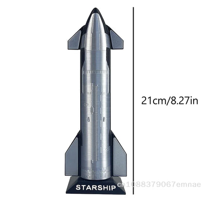 【xxx】Premium Starship Model Space X Starship Model Space Vehicle Desk Decoration Collectible Model Toys Kids Gifts[ZYS]