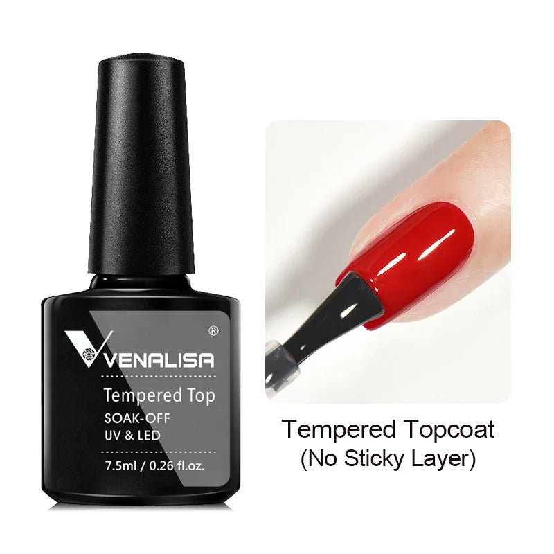 Bright neon yellow gel nail polish from Blushimmer's VENALISA Summer collection, UV and LED soak-off nail art lacquer.