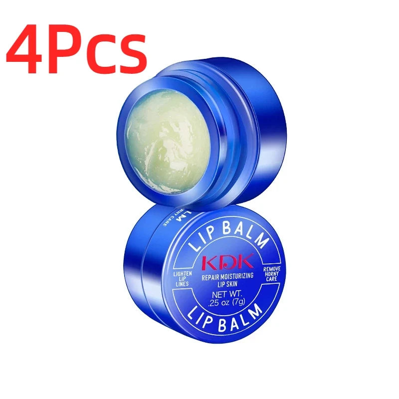 Blushimmer exfoliating lip balm with gloss and moisturizer, designed to remove dead skin and lighten dark lips.