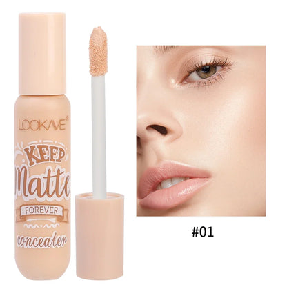 Blushimmer waterproof matte liquid concealer cream for dark circles, acne, face contouring, and foundation coverage.