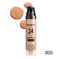 Professional makeup 9-color waterproof moisturizing liquid fully covering concealer 24H durable liquid foundation natural matt