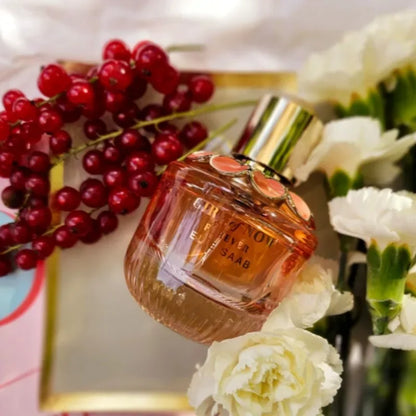 Blushimmer 90ml women’s perfume bottle showing a sleek floral scent with soft, elegant design, perfect for daily fresh and fruity fragrance.