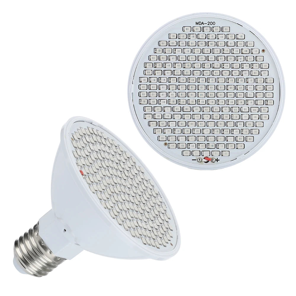 200 LEDs Infrared Light Therapy Lamp Skin Care Anti Aging 660nm 850nm Red Light Therapy for Full Body Facial Acne Treatment Spa