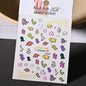 Cute 3D cat and dog nail decals by Blushimmer, featuring cartoon puppy and kitty designs for fun Y2K-inspired nail art.