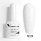 Blushimmer Venalisa HEMA TPO free nail gel polish with glitter, full coverage pink nude French manicure, UV and LED soak-off gel