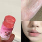 Blushimmer transparent coconut fruit lip balm with moisturizing jelly texture and fine line-fading lip gloss for hydration and smooth lips