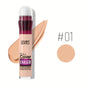 Blushimmer sponge head concealer for dark circles, freckles, acne, and blemishes, with long-lasting moisturizing liquid foundation.