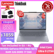 ThinkBook 16p 2025 Laptop Intel Core Ultra 9 275HX GeForce RTX 5060/5070 32GB (16+16)DDR5 1TB SSD 16" 3.2K/2.5K IPS LCD Screen