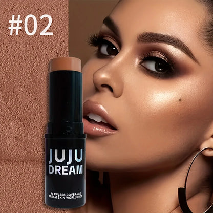 Blushimmer contour and concealer stick with creamy, waterproof face bronzer and highlighter in a sleek applicator.