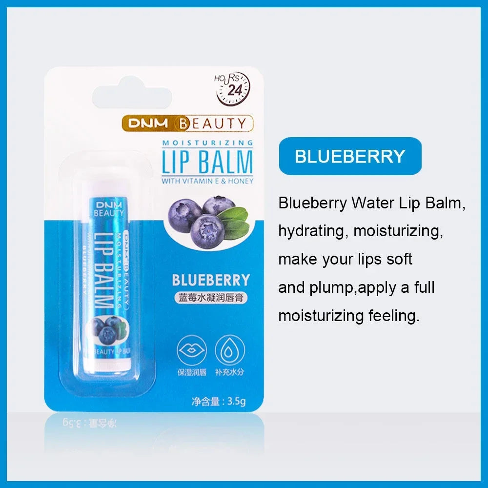 Blushimmer 18-style fruit lip balm and lip gloss in clear, moisturizing, long-lasting, hydrating lipstick with anti-wrinkle properties.