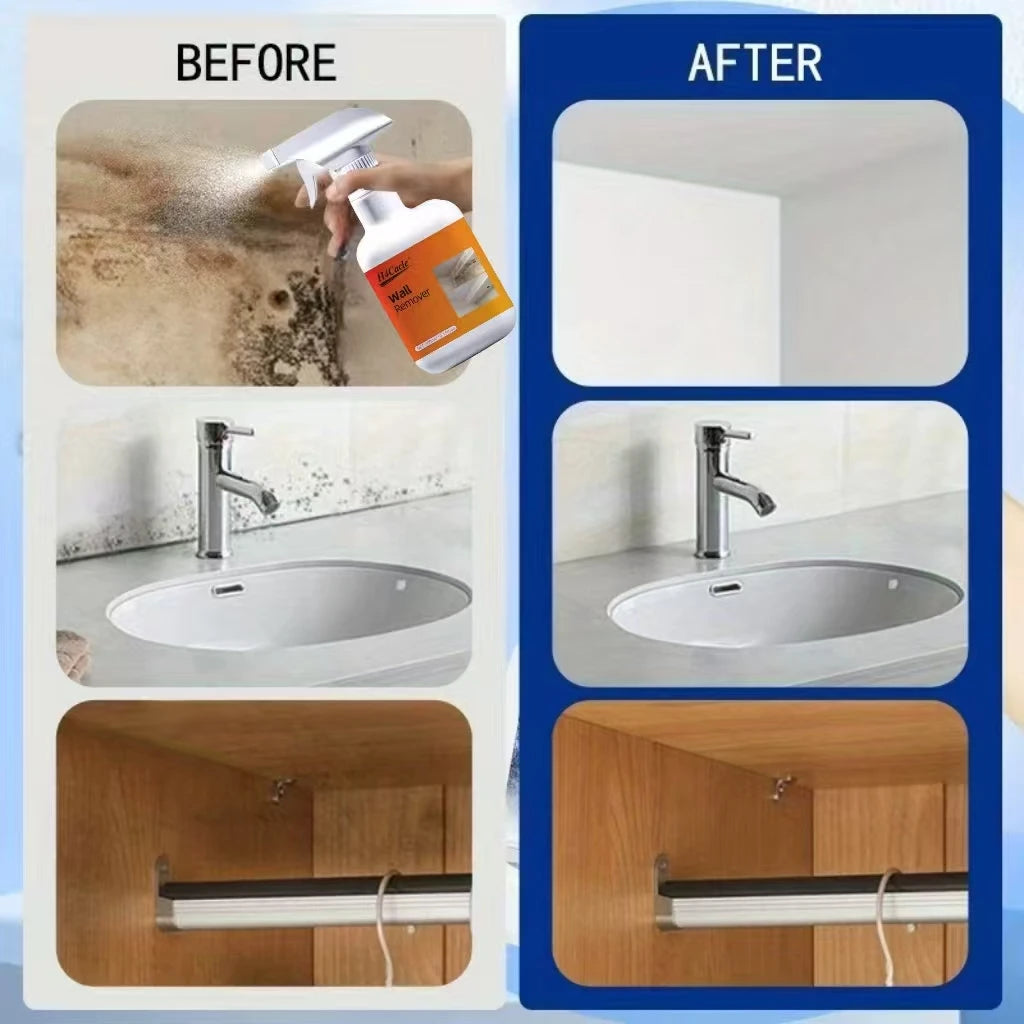 Mildew Remover Spray Sink Descale Antibacterial Bathroom Mold Cleaning Agent Prevent Fungus Furniture Tile Wall Stains Removal