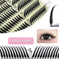Anime Spire Eyelash Extension Feather Shape C/D Curl Premade Fans Tower Lashes Soft Lightweight Manga Effect False Lashes Makeup