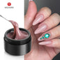 Blushimmer MSHARE 50ml pink gel builder for nails, UV/LED self-leveling gel for nail extension and construction, TPO free.