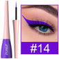 Blushimmer matte dark green waterproof liquid eyeliner pencil with ultra-thin tip and quick-dry formula, ideal for precise eye makeup.
