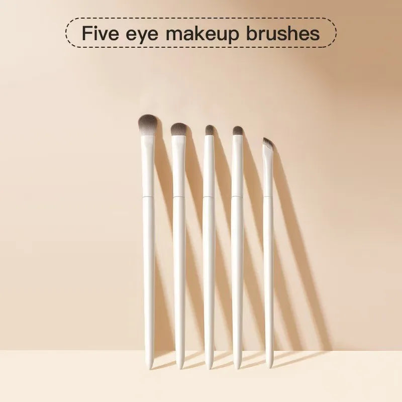 Blushimmer eye makeup brush set with professional brushes for beginners, including detail, eyebrow, crease, and shader brushes.