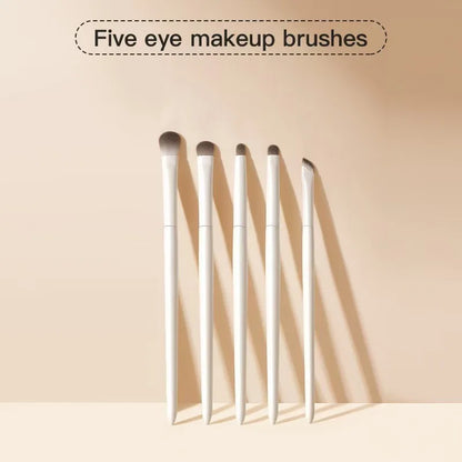 Blushimmer eye makeup brush set with professional brushes for beginners, including detail, eyebrow, crease, and shader brushes.