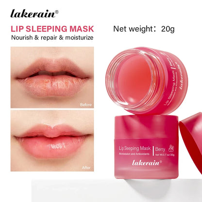 Blushimmer Laneigemakeup lip sleeping balm in a jar, nourishing and hydrating lip mask for soft, moisturized lips overnight.