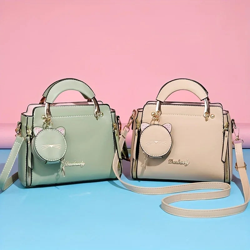 Women's Handbags Fashion Handbags Women's Handbags Crossbody Large Capacity Cat Purse