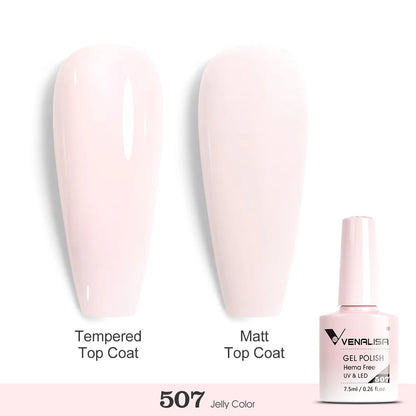 Bright neon pink gel nail polish by Blushimmer, showing a glossy finish and vibrant color for summer nail art.