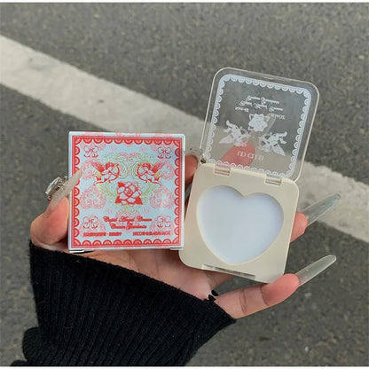 Blushimmer Cupid Eros unisex solid perfume featuring fresh floral, fruity scent with strawberry, gardenia, and apple notes.