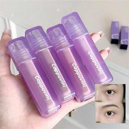 Cappuvini Velvet Highlighter Concealer Liquid Cover Acne Marks Dark Circles Brighten Skin Tone Moisturize Long-lasting Makeup