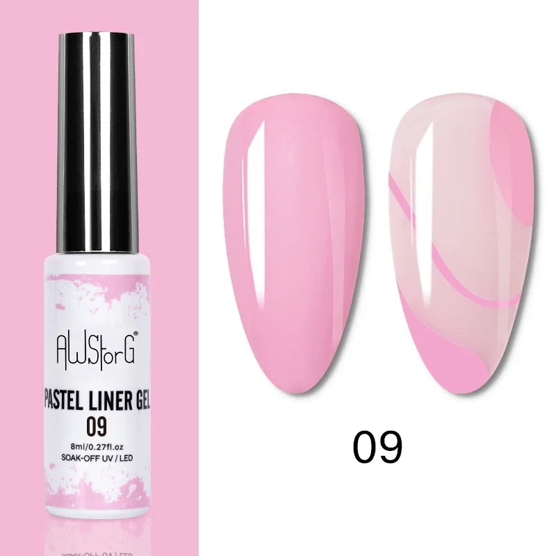 Blushimmer 5ML gold silver metallic gel polish with chrome mirror finish, semi-permanent UV LED nail gel, French style, bright metallic effect