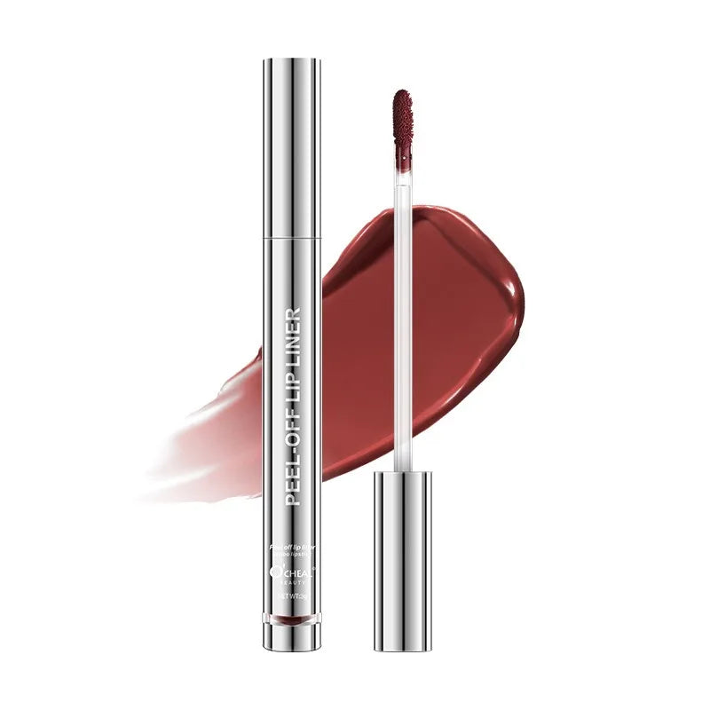 Blushimmer peel-off lip liner stain kit with long-lasting waterproof matte lip tint in trendy colors, easy to apply for women.