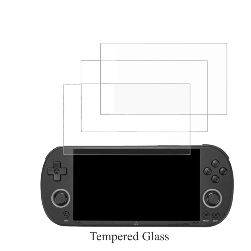 DIGIT-For Trimui Smart Pro Game Consoles 9H Tempered Glass Film Antic-Scratch HD Screen Protector Protective Glass Film