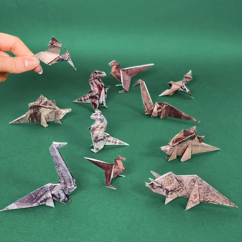 Paper Cats Origami Kit - Fold Your Own Cute pet, Perfect Gift for Cat Lovers, Handmade Paper Crafts, Ideal for Home Decor