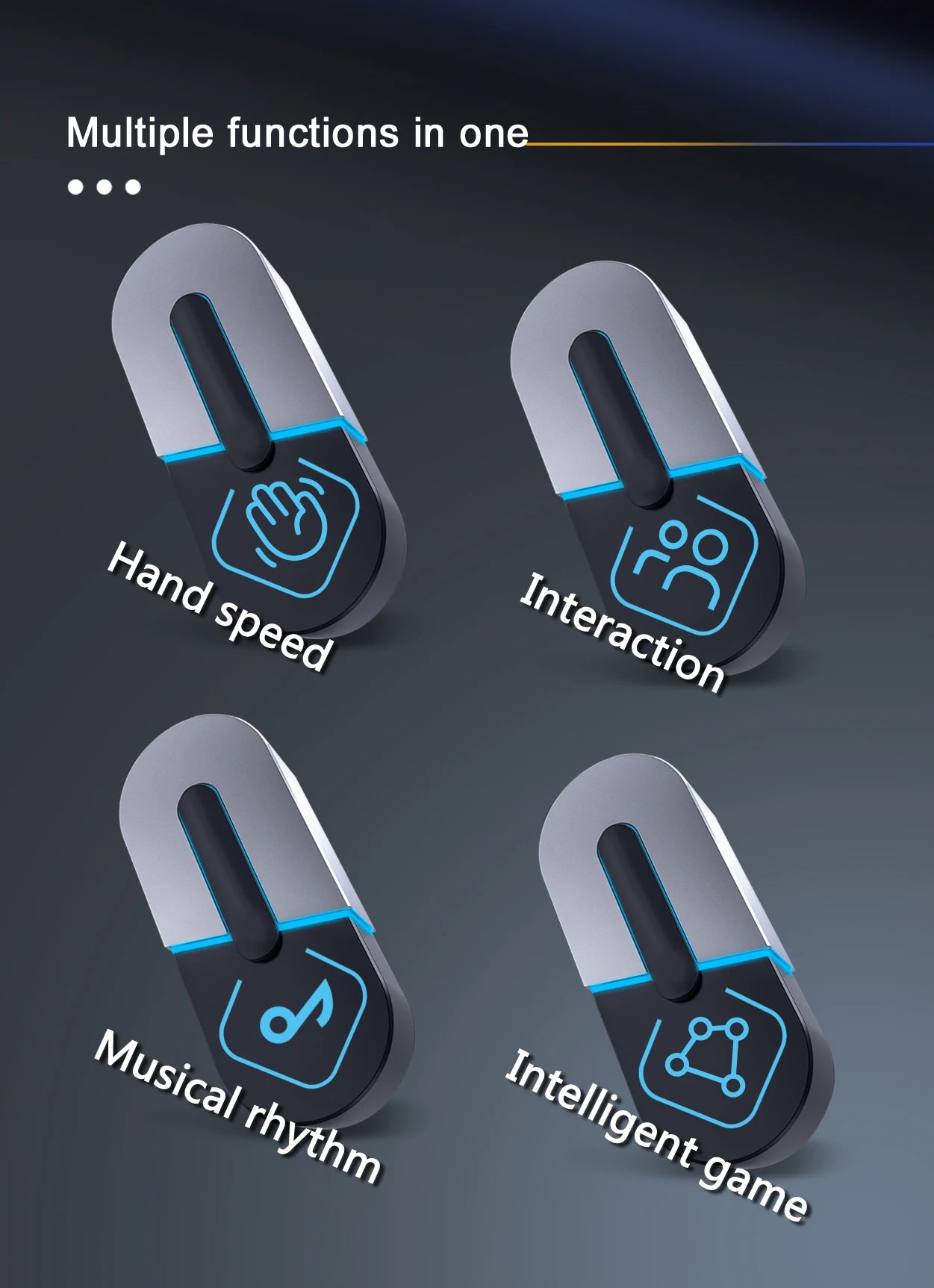 Entertainment stress-relief games that develop hand skills and brain training, music rhythm master board game