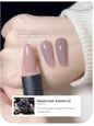 Blushimmer Mianel 12ml Japanese-style fairy gel nail polish in white, pink, nude, and ice clear shades for summer nails.