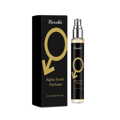 Men's Pheromone Perfume by Blushimmer with elegant bottle, showcasing natural, fresh fragrance to attract women and boost confidence.