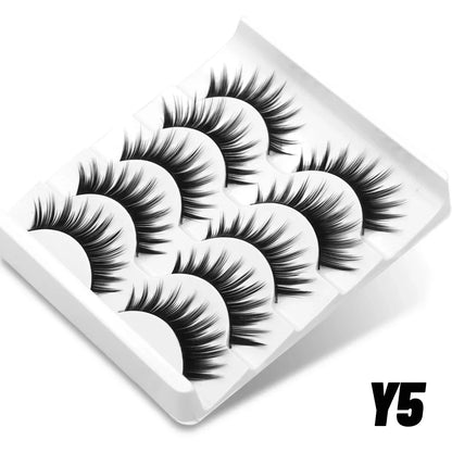 Fluffy 3D mink cat eyelashes by Blushimmer featuring natural look false lashes for daily, party, or wedding makeup.
