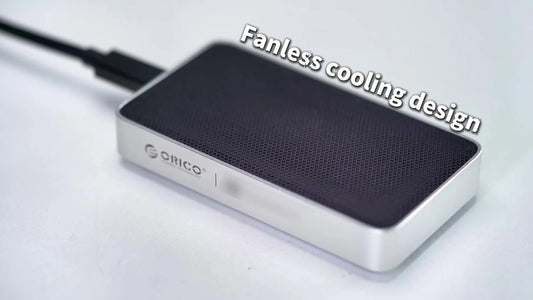 BACKUPMYFILESNOW® NVMe SSD enclosure for M.2 2280 drives, supports USB4 and Thunderbolt 3/4 with 80Gbps transfer speed.