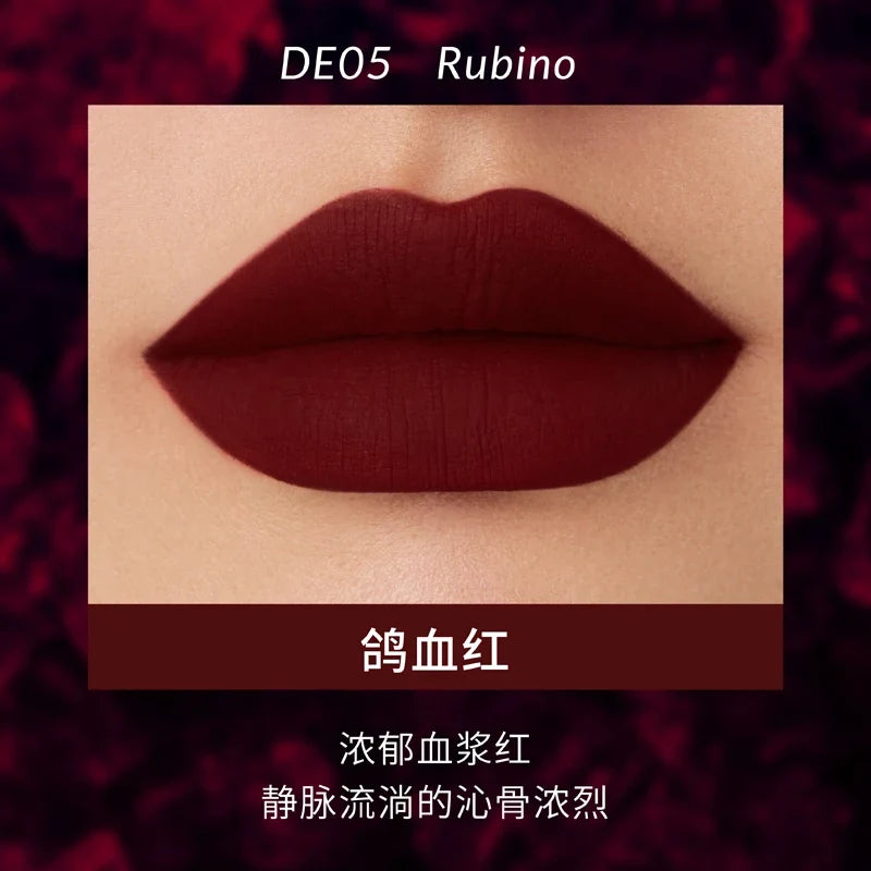Blushimmer Kaleidos Lipstick Lip Cream in matte velvet nude, waterproof, long-lasting lip gloss with a smooth lip stain finish.