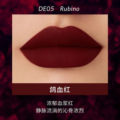 Blushimmer Kaleidos Lipstick Lip Cream in matte velvet nude, waterproof, long-lasting lip gloss with a smooth lip stain finish.